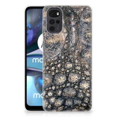 Motorola Moto G22 | TPU Hoesje | Krokodillenprint Motorola Moto G22 | TPU Hoesje | Krokodillenprint
