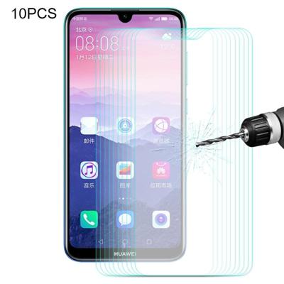 10 PC's ENKAY Hat-Prins 0 26 mm 9H 2.5D gebogen rand getemperd glas Film voor Huawei genieten van 9