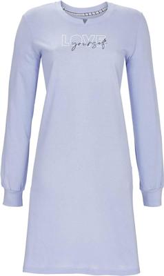 Katoenen Ringella nachthemd blauw