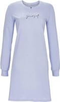 Katoenen Ringella nachthemd blauw - thumbnail
