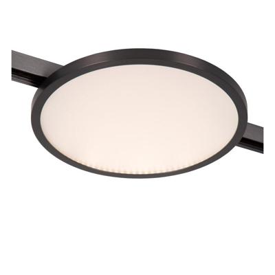 Lucide Premium LINIAL FIXXT Railspot - 1-fase Railsysteem/ Railverlichting - 1xLED - Mat Zwart Chroom