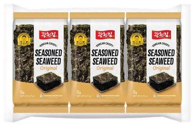 Zeewier snack original 3x5 gram 15 Gram