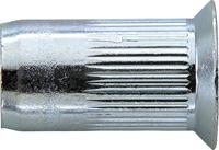 Gesipa Blindklinkmoer | klinknagelschacht d x l 9 x 17 mm M6 | staal verzinkkop (90graden) | 250 stuks - 1455369 1455369 - thumbnail