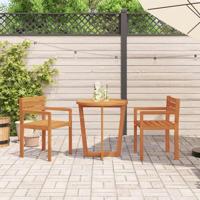 Tuinstoelen 2 st 50x53x80 cm massief acaciahout - thumbnail