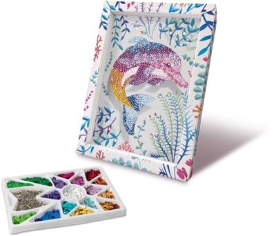 Creatiespel - LANSAY - 20326 - Pailletten Dolphin Collection
