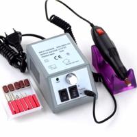 Professionele elektrische nagel boor manicure machine pedicure nail art apparatuur elektronische nagel bestand met boren 6 bits (110V VS) - thumbnail