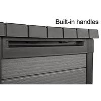Keter Tuinbox Cortina 757 L grijs - thumbnail
