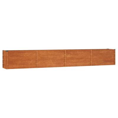 VidaXL Plantenbak verhoogd 320x40x45 cm cortenstaal roestig VidaXL Plantenbak verhoogd 320x40x45 cm cortenstaal roestig