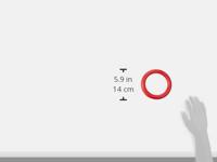 Kerbl Ring natuurrubber ca 15 cm - thumbnail