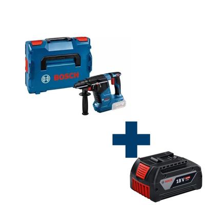 Bosch Blauw GBH 18V-24C Professional Accu Boorhamer | SDS-plus | Zonder accu en lader | In L-Boxx - 0611923001 Bosch Blauw GBH 18V-24C Professional Accu Boorhamer | SDS-plus | Zonder accu en lader | In L-Boxx - 0611923001