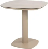 4 Seasons Outdoor dining tuintafel manolo 75x75x74cm latte - thumbnail