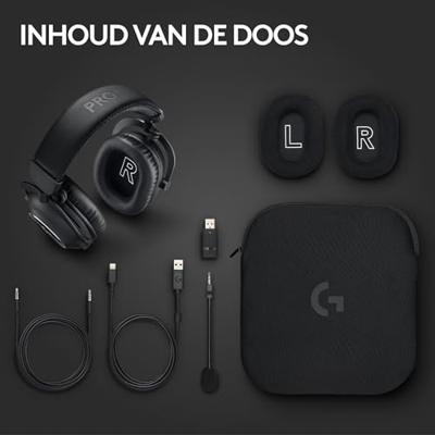Gamingheadset - Draadloos - LOGITECH G - PRO X 2 Lightspeed - Zwart - thumbnail