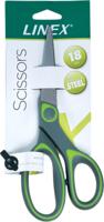 Linex schaar 17,5 cm, groen, op blister - thumbnail