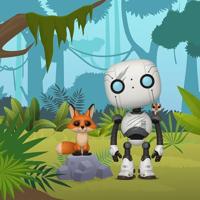 Funko Pop! Figuur - The Wild Robot - Roz met Joli-Bec & Escobar - 10 cm Vinyl - Zorgvuldige details - thumbnail