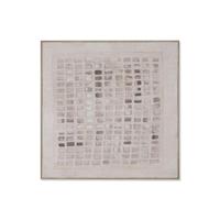 Schilderij 3D Home ESPRIT Jute polyestyreen 100 x 4 x 100 cm - thumbnail