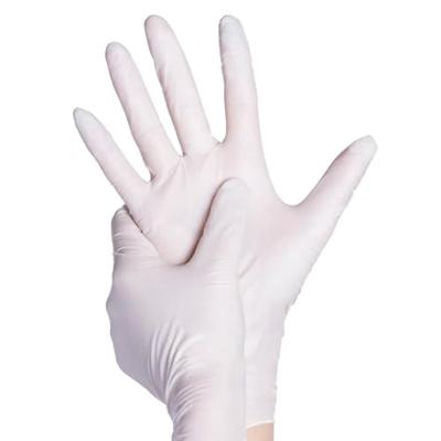 Ampri Wegwerphandschoen | maat XL lichtbeige | latex | EN 455 PSA-categorie I | 100 stuks - 01039-XL - 01039-XL