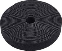 Meister Klitteband Zwart Rol 5M W - WU7452740 - thumbnail