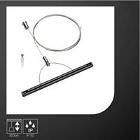 SLV TENSEO 1002697 Touwophanging Zwart - thumbnail