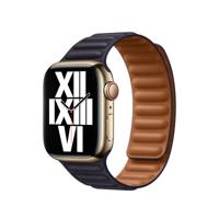 Apple Leather Link Apple Watch M/L 38mm / 40mm / 41mm Ink - thumbnail