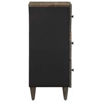 Dressoir 40x33x75 cm massief mangohout - thumbnail