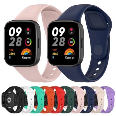 Siliconen bandje - Paars - Xiaomi Redmi Watch 3 - thumbnail
