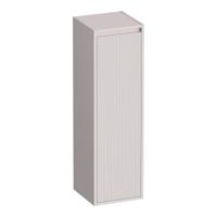 Brauer Adore - Wavy - Hoge Kast - 120 cm - 1 Deur - Greeploos - Linksdraaiend - Mat Zand - thumbnail