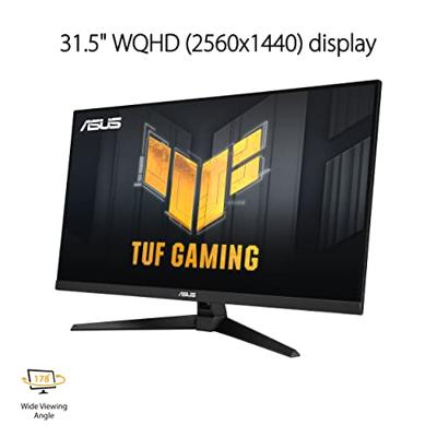 ASUS TUF Gaming VG32AQA1A 32 Quad HD 170Hz VA Gaming monitor