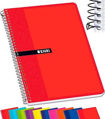 Schrift ENRI Multicolour Zacht deksel Din A4 80 Lakens (10 Stuks)