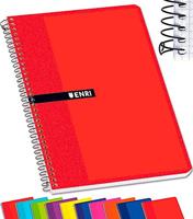 Schrift ENRI Multicolour Zacht deksel Din A4 80 Lakens (10 Stuks) - thumbnail