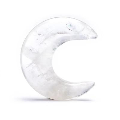 Edelstenen Maan Bergkristal - 4 cm