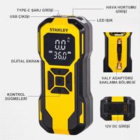 Oplaadbare compressor 12V SXIF0101 STANLEY - thumbnail