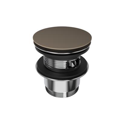 Pop-up Waste Bad Arcqua 1 1/2 Met Overloop Mat Truffel Arcqua