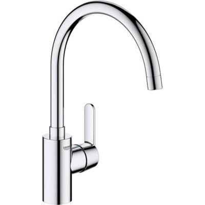 Grohe QuickFix Get keukenmengkraan met hoge uitloop chroom
