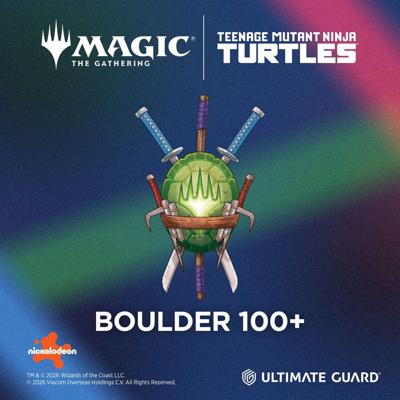 Ultimate Guard RTE Boulder 100+ Magic: The Gathering | Teenage Mutant Ninja Turtles - Technodrome Battle