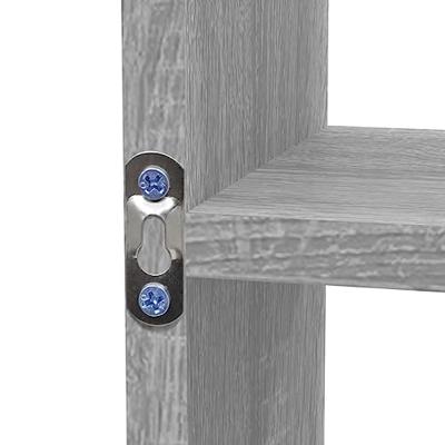 Wandschap 8 vakken grijs sonoma