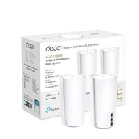 TP-Link Deco XE200 V1 - WLAN-systeem (2 routers) - tot 6.500 sq.ft - mesh - 10 GigE - WLAN 6E - Wi-Fi 6 - Multi-Band - thumbnail