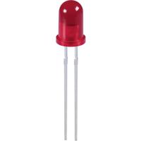 Kingbright L-7113SEC-J3 Bedrade LED Rood Rond 5 mm 8000 mcd 20 ° 20 mA 2.2 V - thumbnail