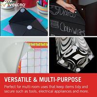 VELCRO® VEL-EC60227 Klittenband punten Om vast te plakken Haak- en lusdeel (Ø) 16 mm Wit 16 paar - thumbnail