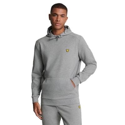 Lyle & Scott Fly Fleece Hoodie Heren Grijs - Maat S - Kleur: Grijs | Soccerfanshop