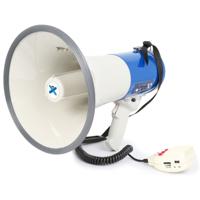 Vonyx MEG065 Megafoon 65W USB/SD/accu/opname/sirene/microfoon - thumbnail