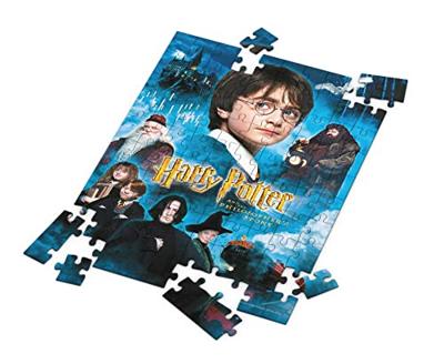 Harry Potter Jigsaw Puzzle with 3D-Effect Philosopher's Stone Poster (100 pieces)