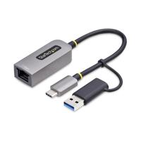 USB-kabel Startech C21GA-USB-ETHERNET Grijs - thumbnail