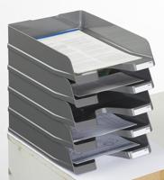 HAN HA-10275-191 Brievenbak VIVA A4/C4 Donkergrijs - thumbnail