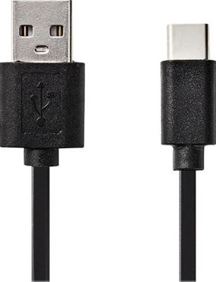 Nedis USB-Kabel | USB-C Male | USB-A Male | 480 Mbps | 3 m | 1 stuks - CCGB60600BK30 CCGB60600BK30 Nedis USB-Kabel | USB-C Male | USB-A Male | 480 Mbps | 3 m | 1 stuks - CCGB60600BK30 CCGB60600BK30