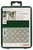 Bosch Accessories 2609255062 HSS Metaal-spiraalboorset 19-delig Geslepen DIN 338 Cilinderschacht 1 set(s) - thumbnail