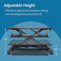 Kensington SmartFit® Zit-sta-verhoger Zwart - thumbnail