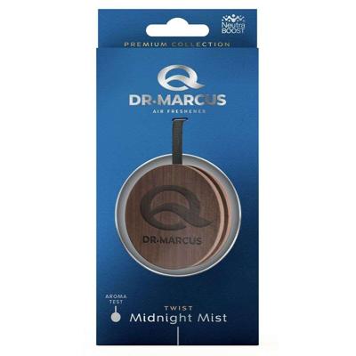 Auto luchtverfrisser Dr Marcus Twist Midnight Mist Hout Geur Hanger Auto luchtverfrisser Dr Marcus Twist Midnight Mist Hout Geur Hanger