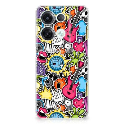 OPPO Reno8 Pro | Sillicone Back Cover | Punk Rock OPPO Reno8 Pro | Sillicone Back Cover | Punk Rock