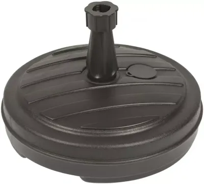 BBQ Parasolvoet vulbaar 13l donkergrijs