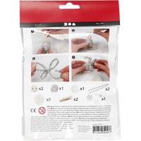 Creativ Company Mini creative kit engelen knijpers - thumbnail